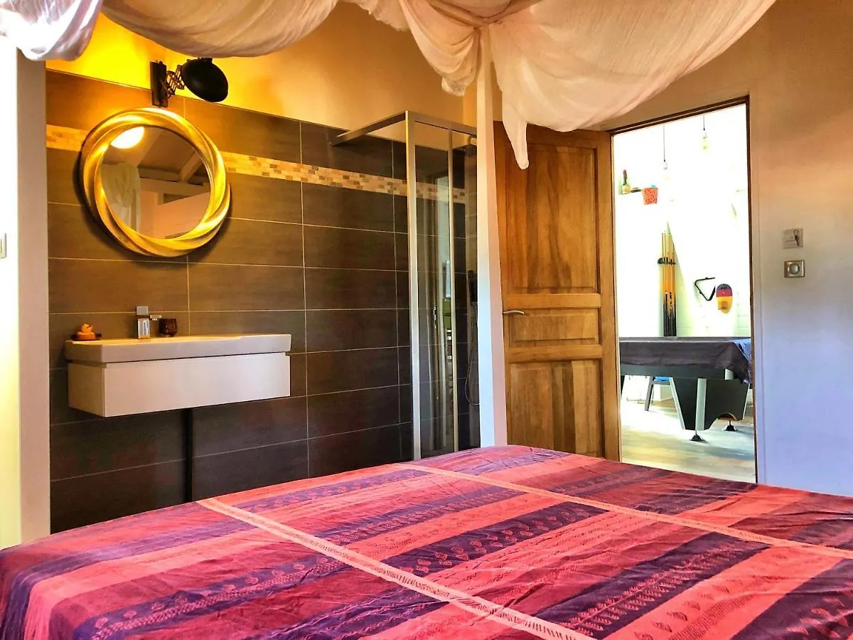 Gite Ti Paradis. 2 Chambres. Entre Deshaies Et Sainte Rose. Sainte-Rose